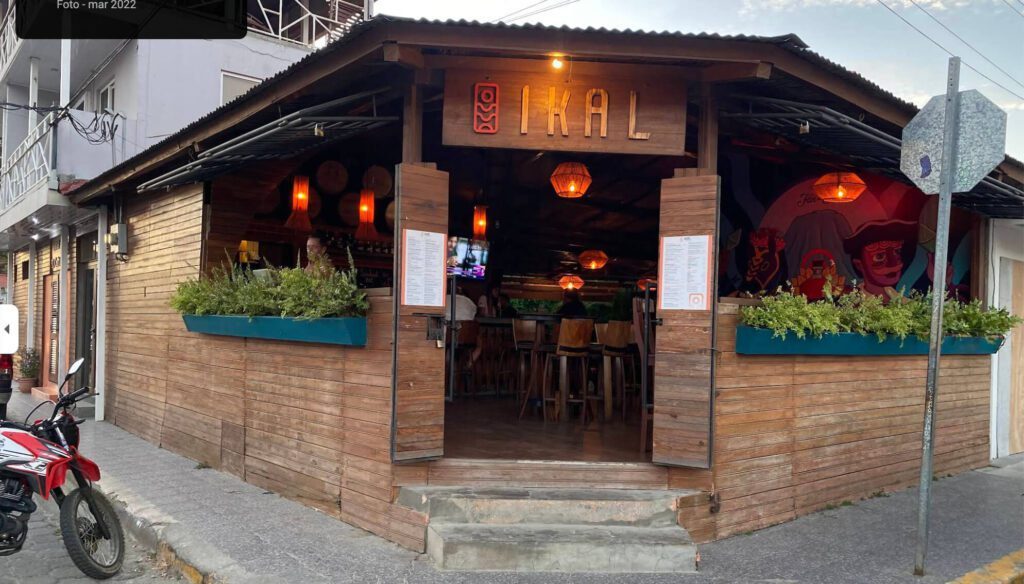 Exterior of Ikal Pub & Restaurant in San Juan del Sur