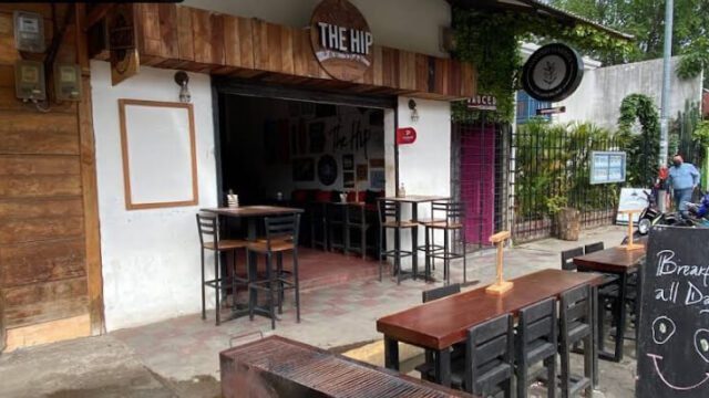 Image of front entrance to The Hip Bar San Juan del Sur