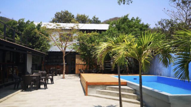 Bottoms Up in San Juan del Sur is a popular bar and restaurant