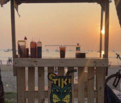 Tiki Cafe – Vibrant and inviting restaurant with tropical decor in San Juan del Sur