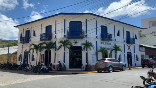 Photo of the exterior of the building for Hotel Estrella Beachfront Budget Hotel with Ocean Views & Pet-Friendly Stays in San Juan del Sur