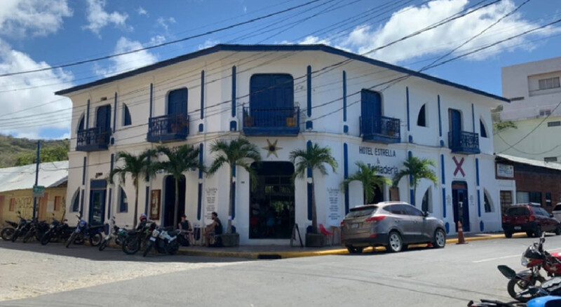 Photo of the exterior of the building for Hotel Estrella Beachfront Budget Hotel with Ocean Views & Pet-Friendly Stays in San Juan del Sur