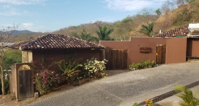Exterior Casa Andalucia with panoramic views of San Juan del Sur, Nicaragua