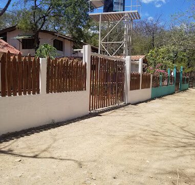 Casa La Ceiba beachfront hostel at Playa Majagual, San Juan del Sur