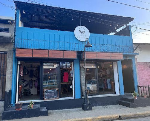 Nica Sail & Surf Catamaran Photo of outside of their buidling - sailing in crystal clear waters near Playa Blanca, Nicaragua