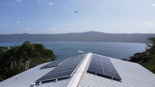 Home rooftop solar panel system installed by Nicamisol in Managua