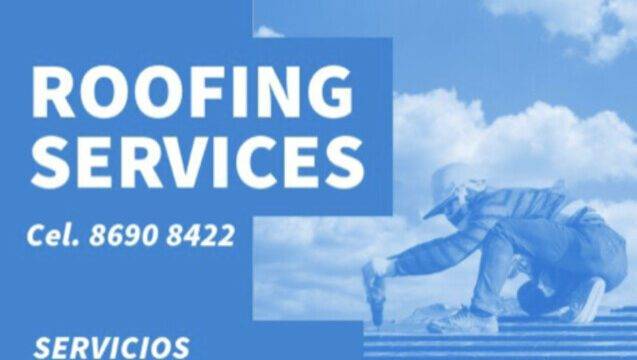 Business card for Roofing contractor Jorge Laguna Roofing Services