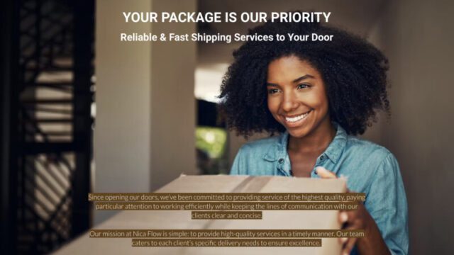 NicaFlow – Hassle‑Free Goods Import Service into Nicaragua Image of woman holding a box.