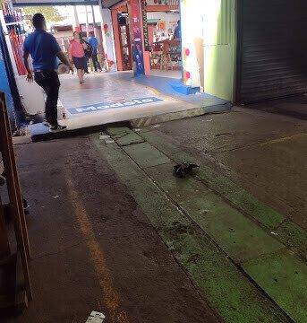 Exterior view of Veterinaria Dog's House in Managua, Nicaragua