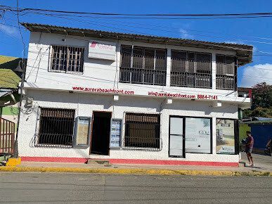 Aurora Beachfront Realty office in San Juan del Sur with ocean-view listings