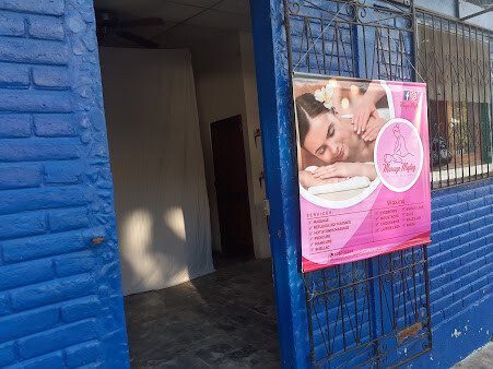 Massage therapy session at Masajes Meyling in San Juan del Sur, Nicaragua