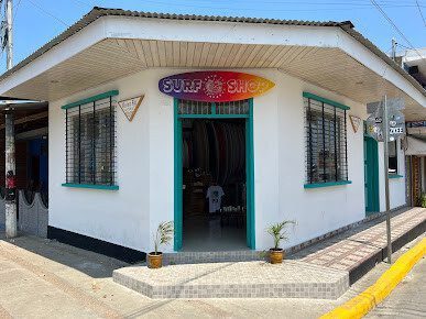 Exterior of sea with Ocean Fly Nicaragua on a sunny day in San Juan Del Sur