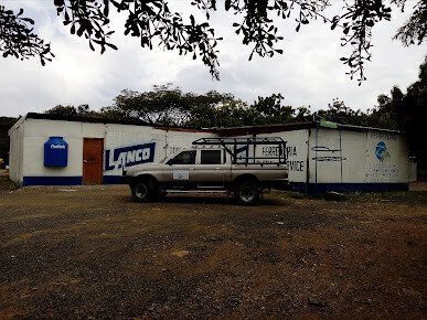 Exterior of Ferretería Global SanJuan hardware store on NIC-16, San Juan del Sur
