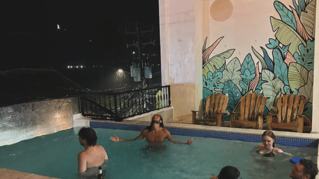 SOHLA Rooftop Hostel view of pool