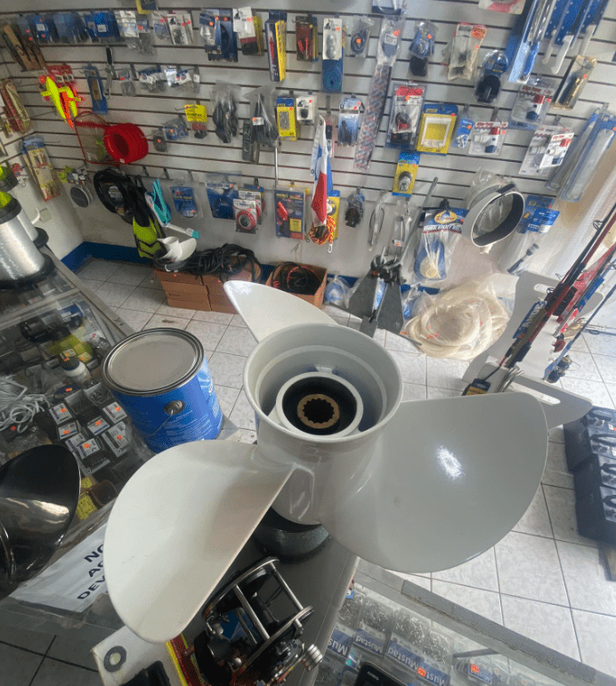 Interior of the Los Tocayos Fishing Tackle Shop