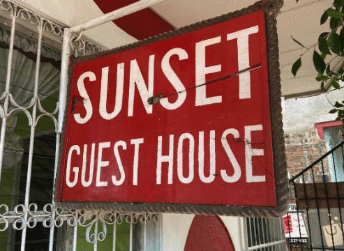 Sunset Guest House photo of sign at the exterior of the property