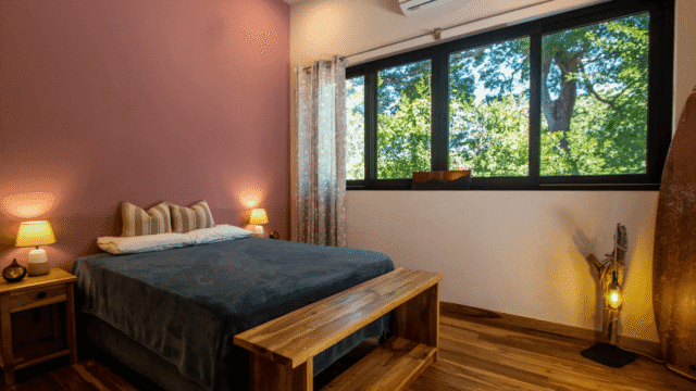 Side view of Bedroom 2 of equestrian estate listed by Discover Real Estate