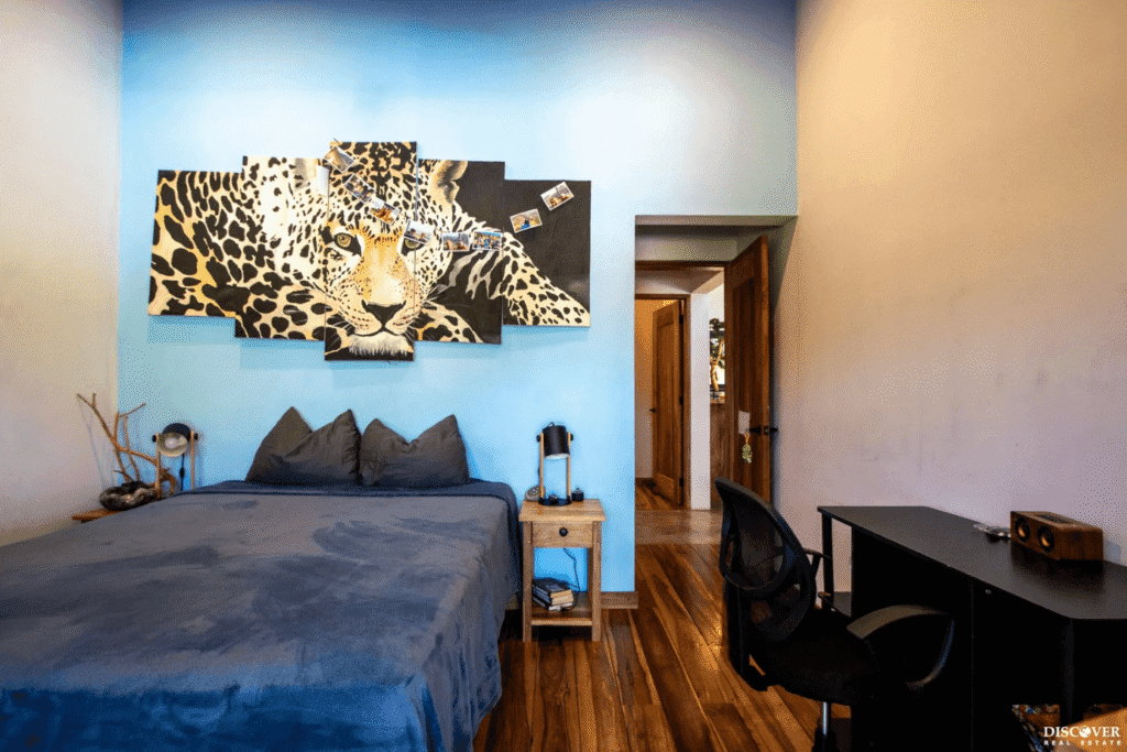 Bedroom 1 in main house of equestrian estate listed by Discover Real Estate