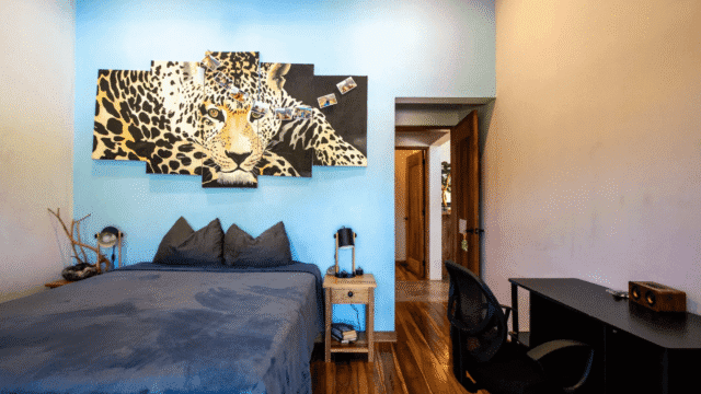 Bedroom 1 in main house of equestrian estate listed by Discover Real Estate