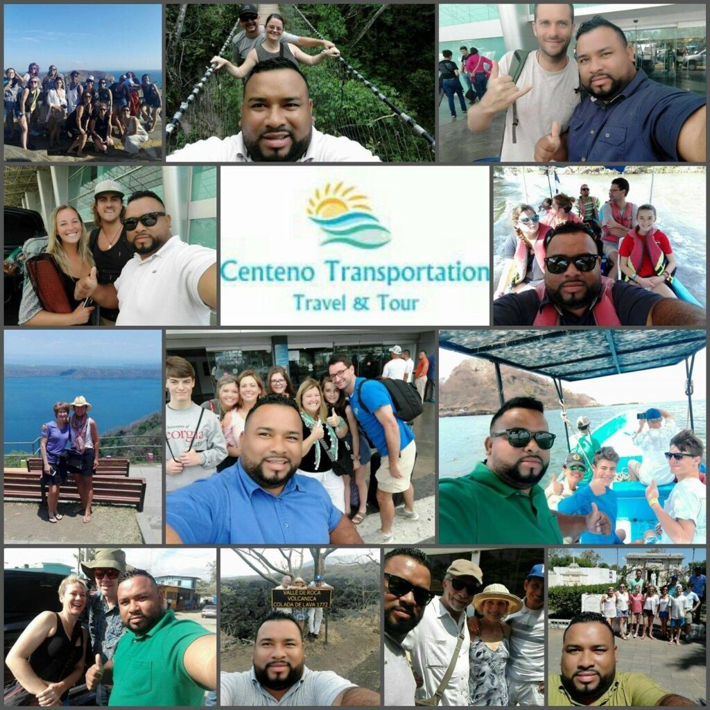 Shuttle van and travel transport service by Centeno Transportation Travel & Tours in Nicaragua