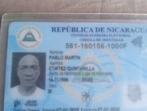 Transport shuttle van on beach route operated by Martin Anilla in Nicaragua