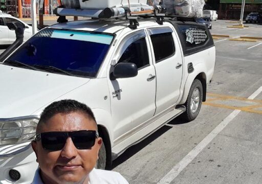 Cargotrans Courier parcels ready for pickup at Francisco delivery service in Nicaragua