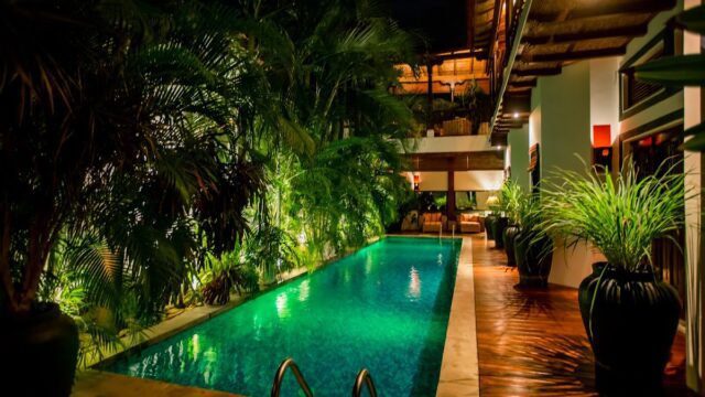 Casa Bubu Guesthouse photo of exterior at night